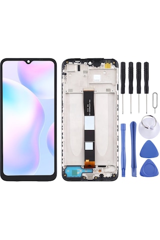 Xiaomi Uyumlu M2006c3lg Redmi 9a Ekran Lcd Full Çıtalı
