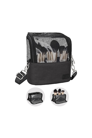 Moveevo Makyaj Fırçası Kutusu, Makyaj Bardağı Tutucu