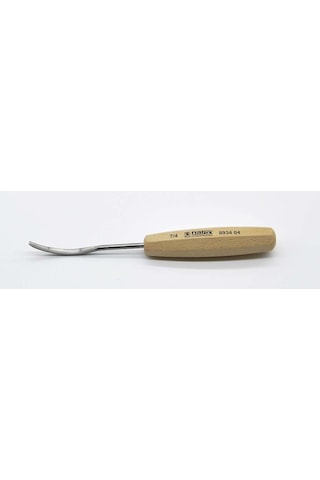 Narex 893404 Wood Line Bükülmüş Oluklu Ahşap Oyma Iskarpelası 4x90 Mm