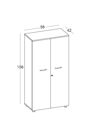 Easy 2 Kapaklı Gardrop Dolap