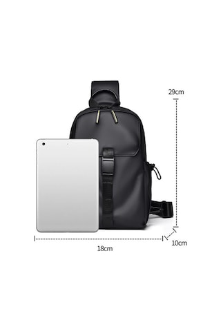 Sones Weıxıer 2023 Büyük Kapasiteli Çapraz Göğüs Çantası Su Geçirmez Bisiklet Spor Tek Omuz Çantaları Gri