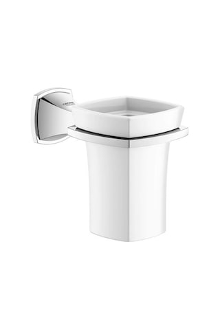 Grohe Grandera Seramik Fırçalık Ve Tutacağı Banyo Aksesuarı - 40626000 Gri