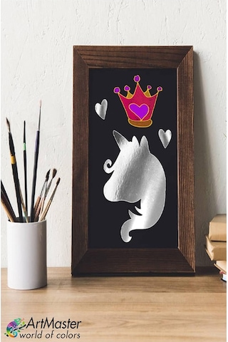 Pembe Renkli 35x50 Metalik Aynalı Fon Kartonu 5 Adet 1 Paket Artmaster Metalik Aynalı Fon Kartonu