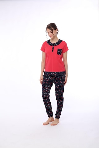 Pijadore 1447 Kadın Kısa Kollu Pijama Takım 001