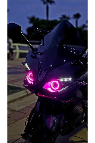 Bajaj Pulsar Rs200 2015 -2024 Model Uyumlu Angel Neon Led Halka T