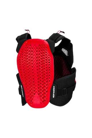 Alpinestars A-4 Plasma Göğüs Ve Sırt Koruması Siyah Beyaz Kırmızı