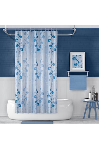 Zethome Evdy Banyo Duş Perdesi 4246 Tek Kanat 1x110x200 Çok Renkli