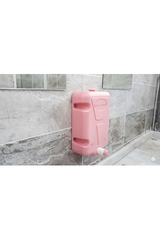Sıvı Sabunluk 5kg Butonlu Pembe