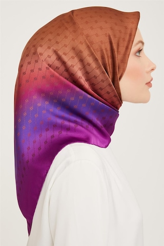 Armine Twill İpek Eşarp 23ka9003 20 Turuncu