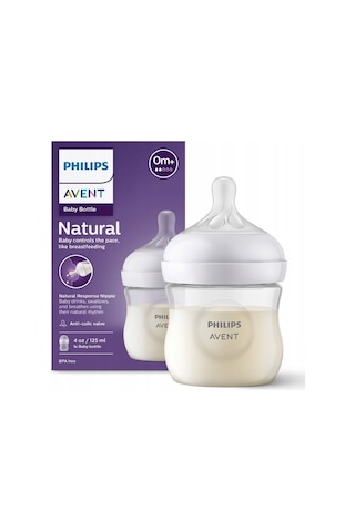 Philips Avent Natural Response Pp Biberon 0 Ay+125ml Scy900/01 Çok Renkli