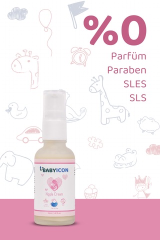 Baby Icon Organik Vegan Göğüs Ucu Kremi