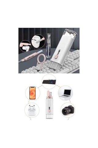 Jouis 7&apos Si 1 Arada Elektronik Temizleme Kiti, Klavye Temizleyici, Dizüstü Bilgisayar Temizleme Kiti Monitör, Cep Telefonu, Bluetooth, Kulaklık, Lego, Airpods, Dizüstü Bilgisayar Kamera Pembe