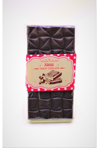 Dark Drown Sade Sütlü Tablet Çikolata 100 Gr