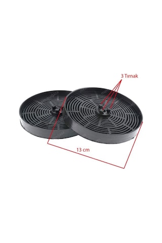 Kumtel Uyumlu Dp6-S Davlumbaz Aspiratör Karbon Filtresi - 548016207