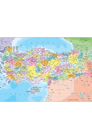 Anatolian 260 Parça xl Puzzle - Türkiye Siyasi Haritası 3269