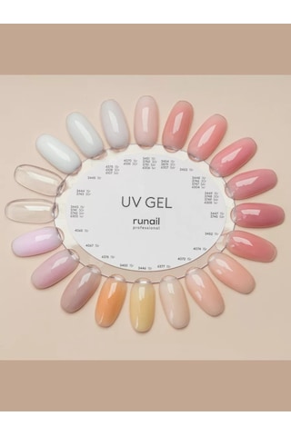 Runail Professional Protez Tırnak Jeli Uv Builder Gel Kamujlaj Nude Pembe 30gr. 3879