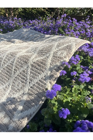 İpekyün Halı Hav Vermeyen Yumuşak Dokulu Geometrik Modern Desenli (556992795)