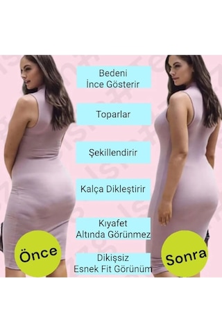 Mood Agenda Kadın Toparlayıcı Dikleştirici Yüksek Bel Korse Ten Rengi