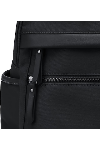 Smart Bags Twill Dimi Kumaş Kadın Sırt Çantası 3332 Siyah
