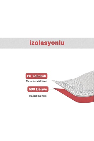 28 Lt Pro Eva İzolasyonlu Çanta 1176 Soft Cooler Kırmızı