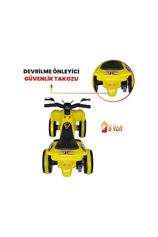 Kumandalı Akülü Araba 6 Volt 2-4 Yaş
