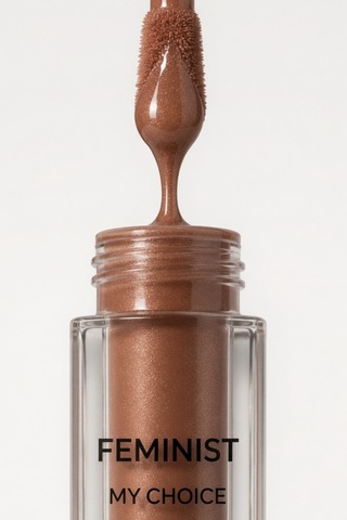 Kremsi Dokulu, Kadife Bitişli-parlak Yoğun Pigment, Gün Boyu Kalıcı Mocha