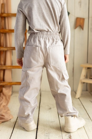 Oliventhekid Unisex Kanvas Pantolon Bej Bej