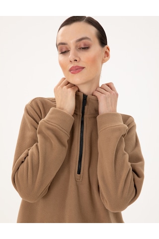 Pierre Cardin Kadın Camel Sweatshirt 50300846-vr015 Camel