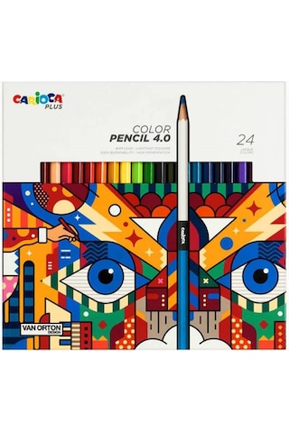 Carioca Plus 4.0 Kuru Boya Kalemi 24'lü