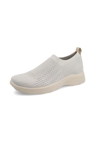 Lıght Grey Sneaker Günlük Kadın 49 013 K8 Fly Flot Cloth Shoe Light Grey Açık Gri