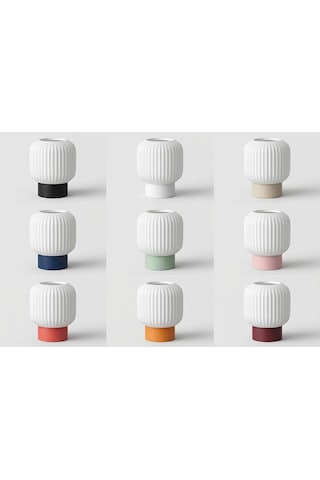 Evona Model - Led Abajur - Masa Lambası - Usb 5v İle Çalışır - Slim Led Aydınlatması Dahildir - Dekoratif Lamba - Renk Seçenekli Çok Renkli
