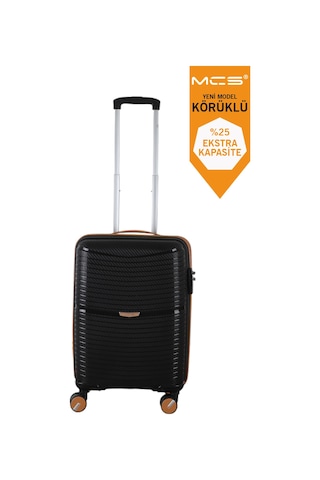 Mçs Group V379 Aura Y.üretim Pp Valiz Siyah/hardal