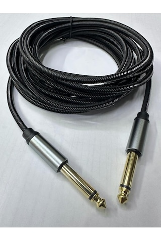 Metre 6.3 Mm Mono Amfi Kablosu 5 Metre 6.3 Mm To 6.3 Mm Kablo