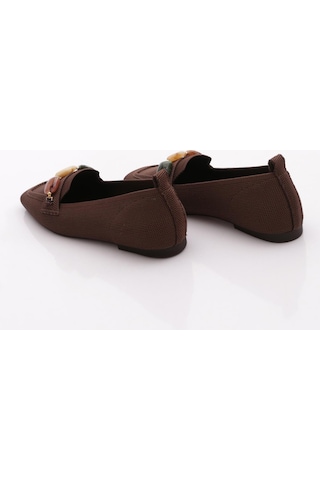 Dgn Pm386-k4003 Kadin Babet Kahve Triko