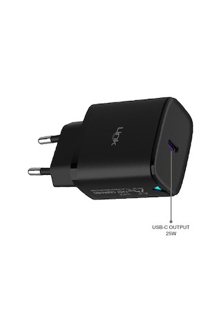 LinkTech C310 25W PD3.0 Type-C Çıkışlı Şarj Adaptörü
