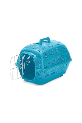 Imac Carry Sport Metal Kapılı Evcil Hayvan Taşıma Çantası Mavi 48,5x34x32cm