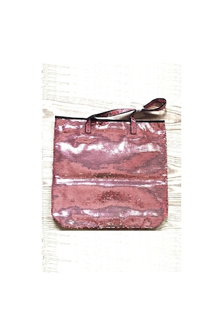 Victoria's Secret Vs Pembe Full Payet Tote Çanta Pembe
