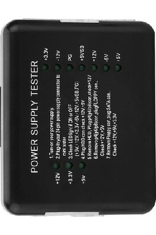 Power Supply Test Etme Cihazi 4589P Kontrol Tester 4 - 6 - 8 Pin