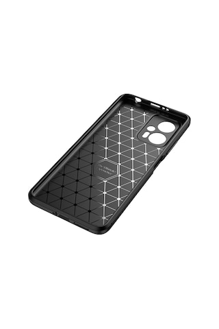 Xiaomi Poco X4 Gt İle Uyumlu Kılıf Focus Karbon Tasarım Telefon Kılıfı Kapak