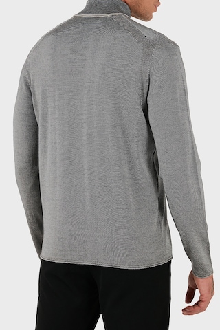 Emporio Armani Erkek Kazak Em002025 Af14195 Fb067 Lacivert-beyaz Lacivert-beyaz