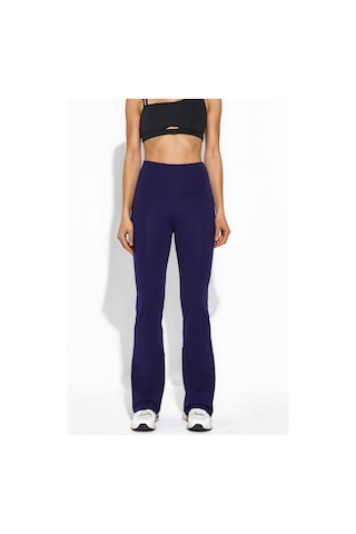 Hiccup Yüksek Belli Comfortlux Flare Pantolon Lacivert