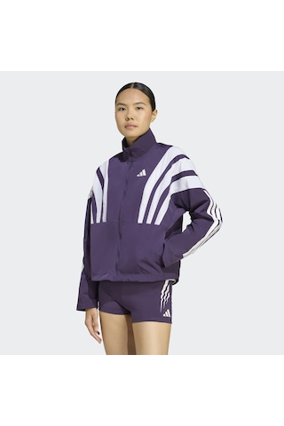 Adidas Adizero Nyc Kadın Mor Koşu Rüzgarlığı Jy6994