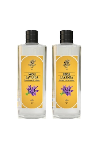Rebul 80 Derece Lavanda Kolonya Cam Şişe 270 ML x 2