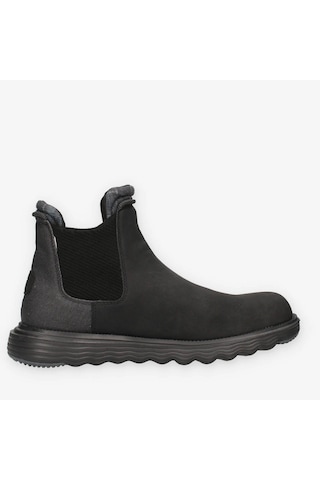 Black Black Bot Erkek Hd.42065-060 Hey Dude Branson Classic Black/black Siyah