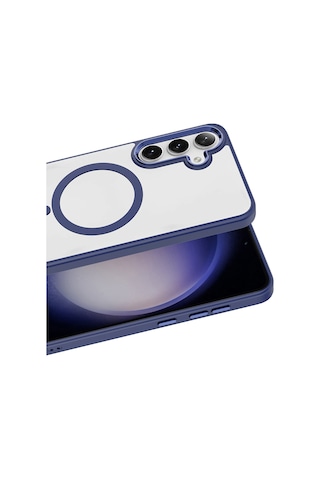 Joko - 447 - Samsung Galaxy Uyumlu S26 Terea Magsafe Kapak - Csmo-tex - - Lacivert
