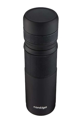 Contigo Thermal Bardaklı Çelik Termos 740ML Siyah