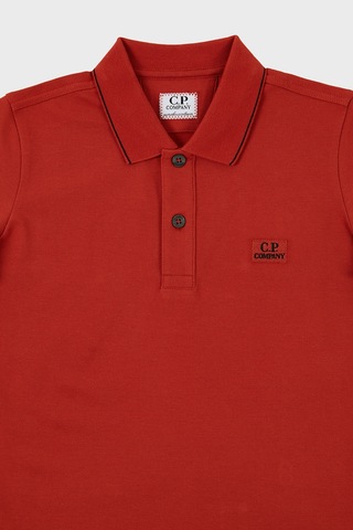 C.p. Company Çocuk Polo Yaka T Shirt 10ckpl023 005263w 468 Tarçın