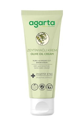 Agarta Doğal Zeytinyağlı Nemlendirici Cilt Bakım Kremi 75 ML