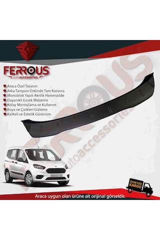 Ford Courier Arka Tampon Üstü Koruyucu 2014 Ve Üstü N11.15297