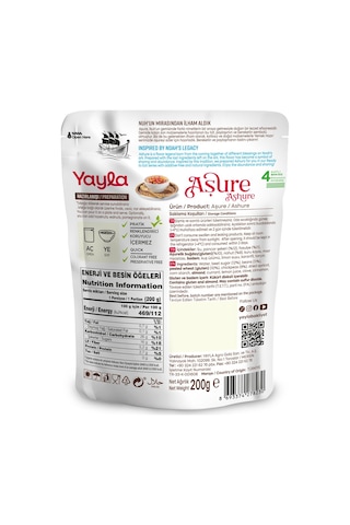 Yayla Yemek Hazır Aşure 200 G